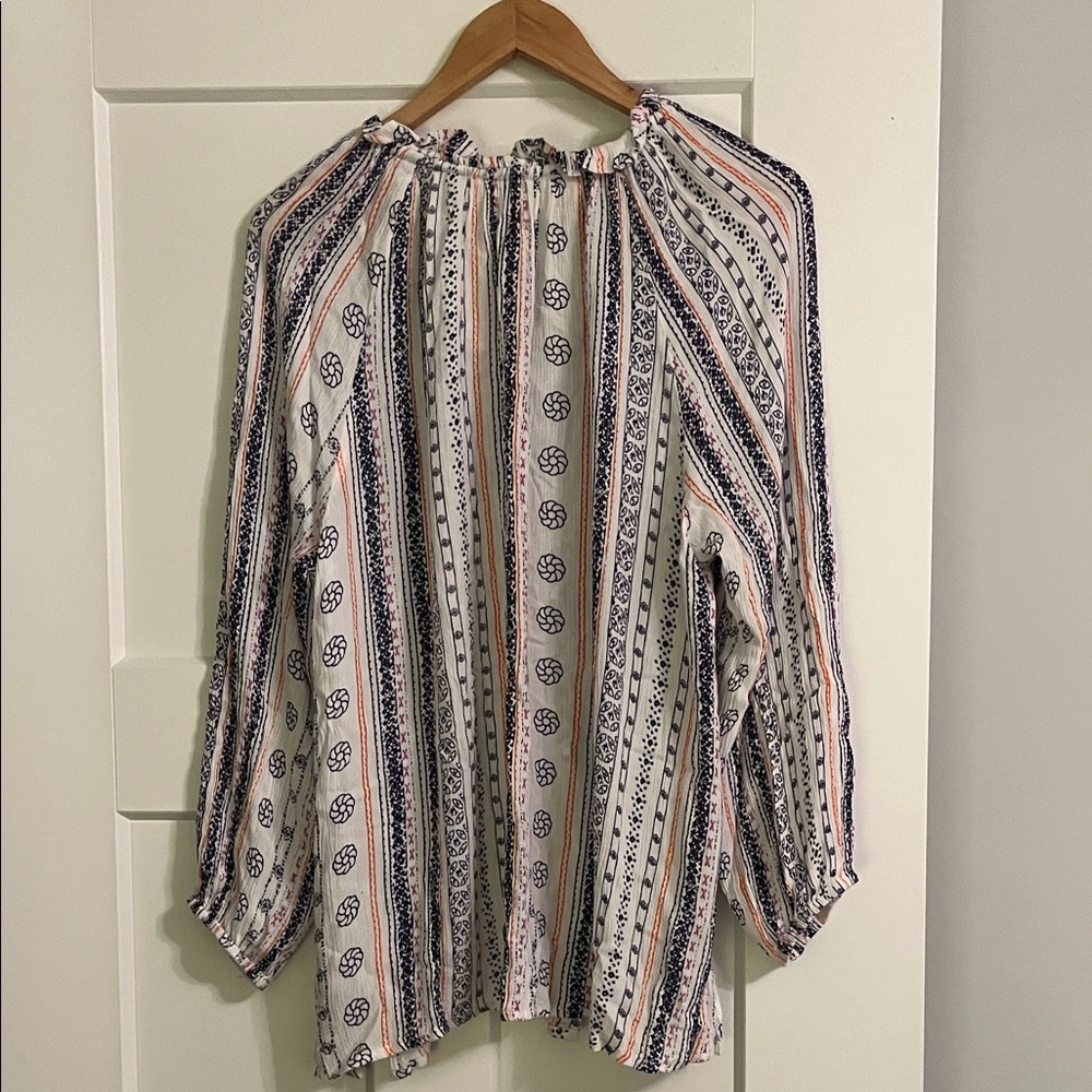 Grace & Lace Willow Button Down Peasant Blouse - Size XL - NWT - Picture 9 of 11